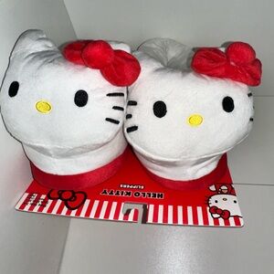Hello Kitty Plush Slippers
